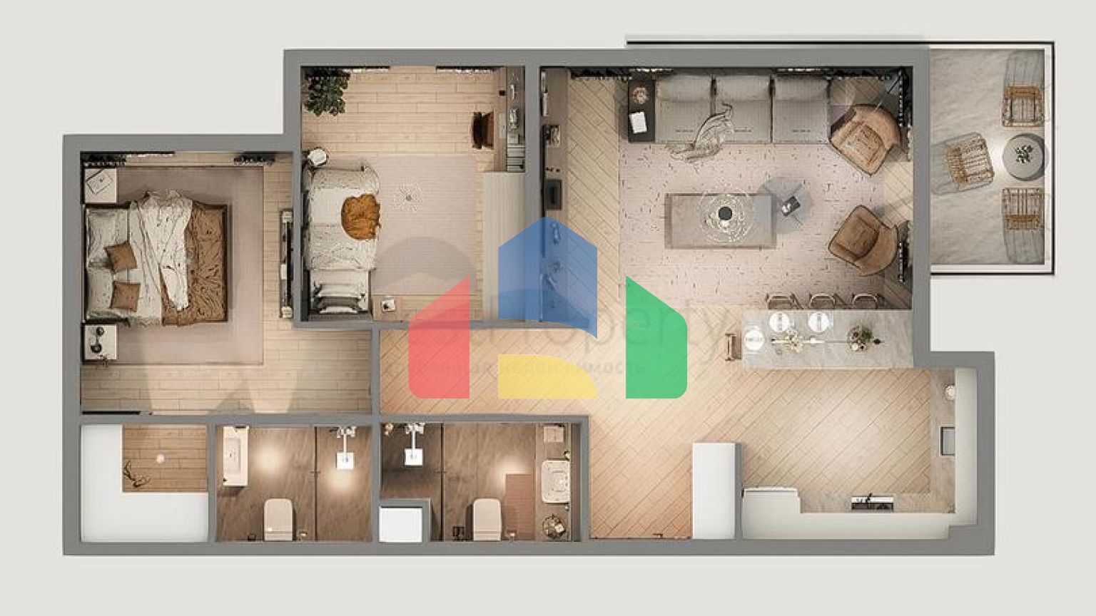 Інвестиційний проект в мікрорайоні Алтинташ-Анталія
