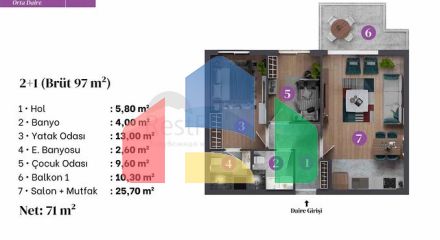 Інвестиційний проект в районі Алтинташ-Анталія