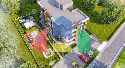 Квартира планировки 2+1 в районе Алтынташ - Анталия