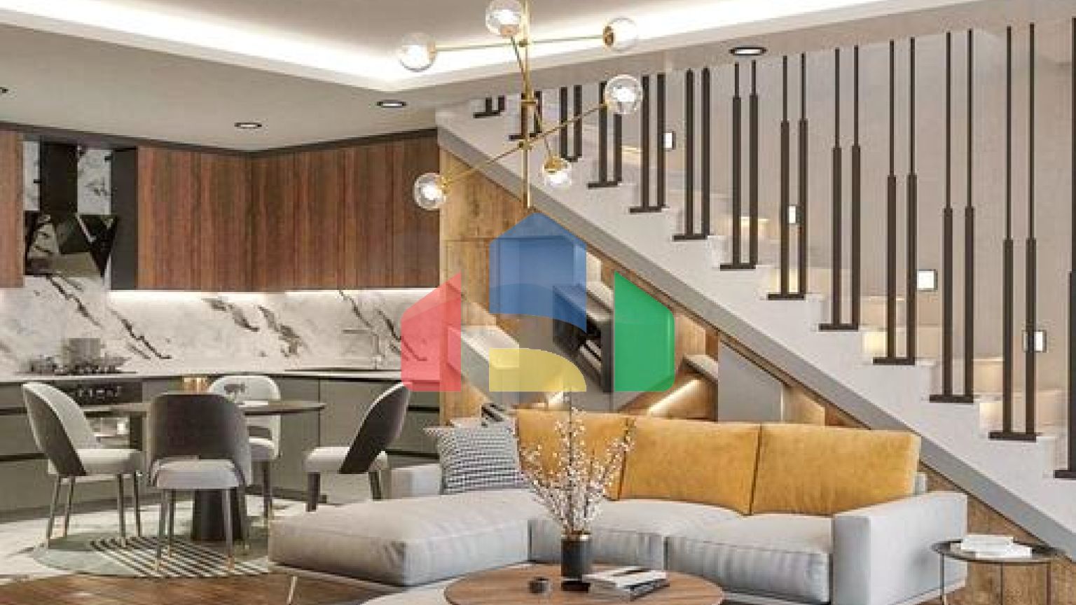 Квартири планування 2 + 1 в мікрорайоні Алтинташ - Анталія