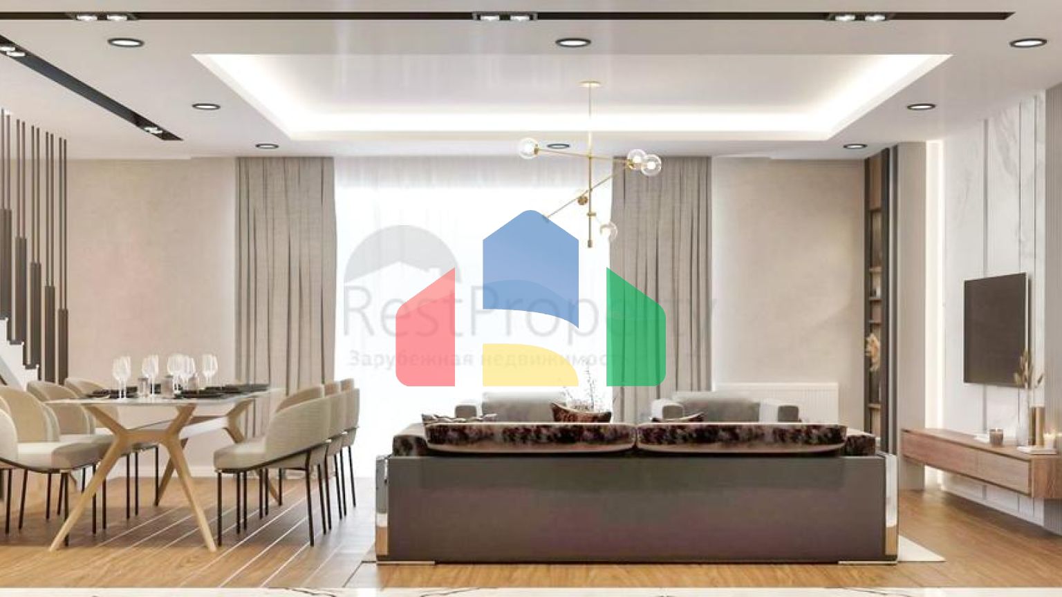 Квартири планування 2 + 1 в мікрорайоні Алтинташ - Анталія