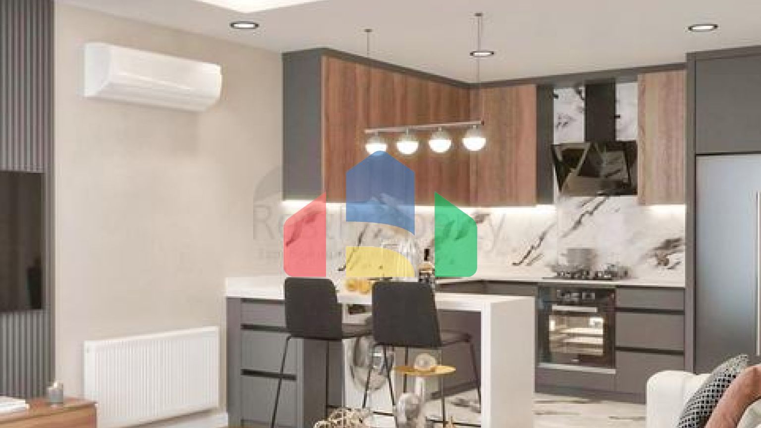 Квартири планування 2 + 1 в мікрорайоні Алтинташ - Анталія