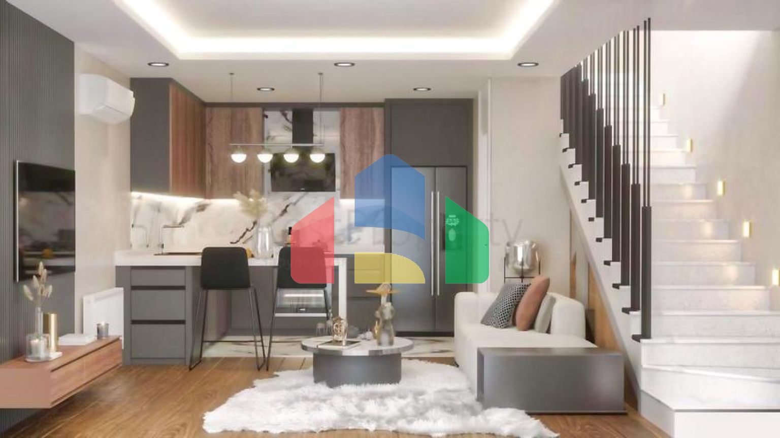 Квартири планування 2 + 1 в мікрорайоні Алтинташ - Анталія