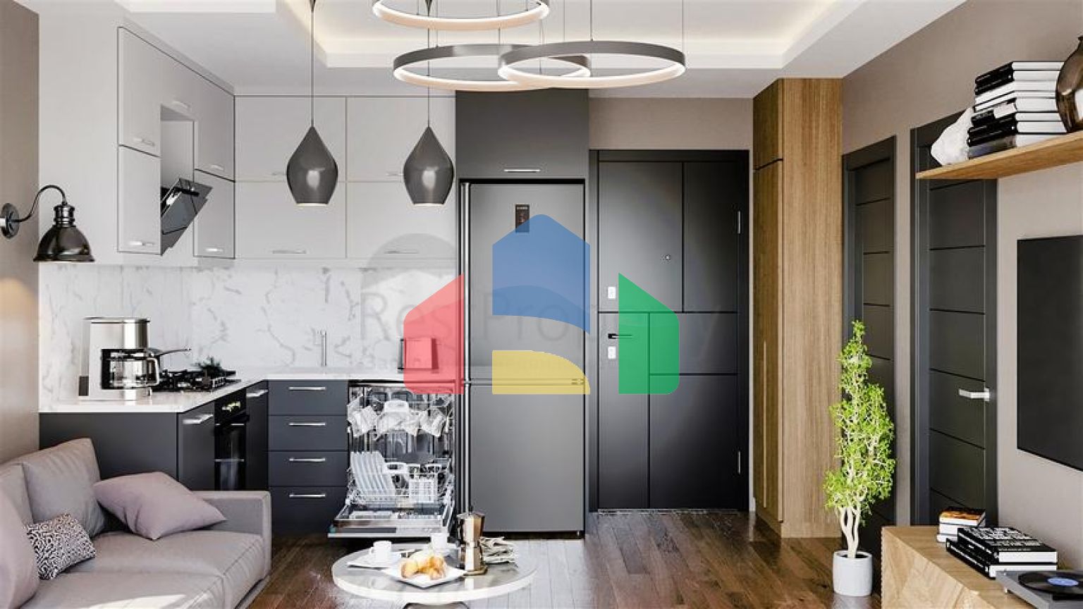 Инвестиционный привлекательный проект в районе Алтынташ - Анталия