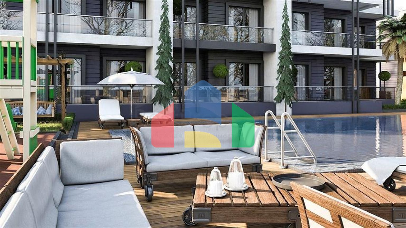 Инвестиционный привлекательный проект в районе Алтынташ - Анталия