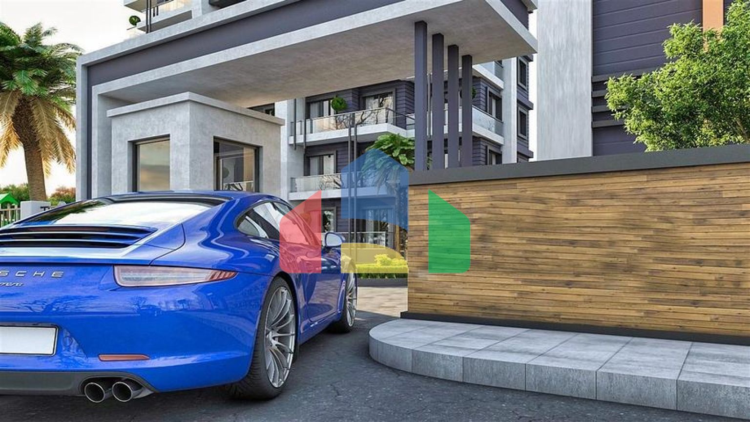 Инвестиционный привлекательный проект в районе Алтынташ - Анталия