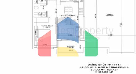 Инвестиционный проект в районе Алтынташ - Анталия