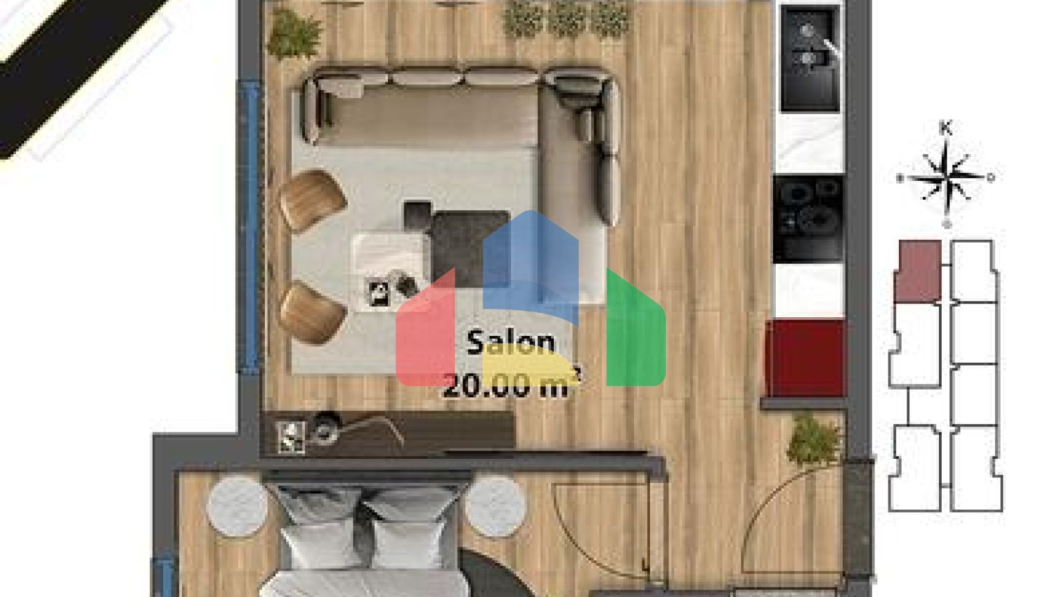 Інвестиційний проект в районі Алтинташ-Анталія