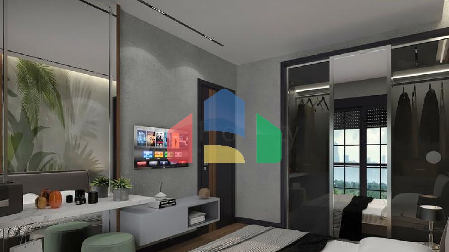 Квартири планування 1 + 1 в районі Алтинташ - Анталія