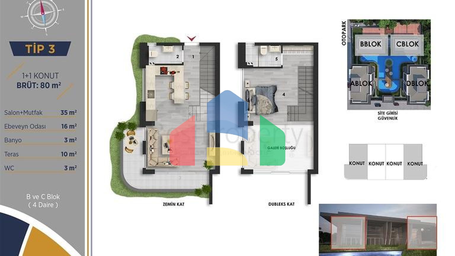 Инвестиционный проект в районе Алтынташ - Анталия