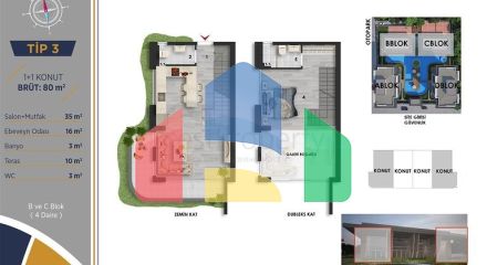 Инвестиционный проект в районе Алтынташ - Анталия