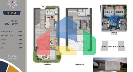 Инвестиционный проект в районе Алтынташ - Анталия