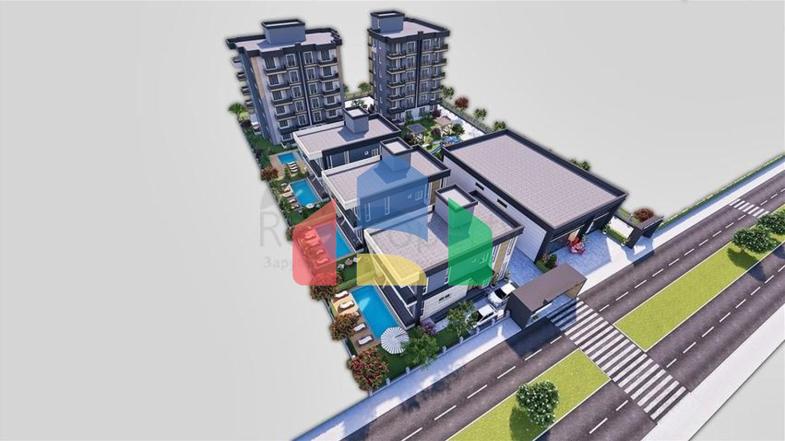 Инвестиционный проект в районе Алтынташ - Анталия