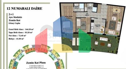 Инвестиционный проект в районе Алтынташ - Анталия Инвестиционный проект в районе Алтынташ - Анталия