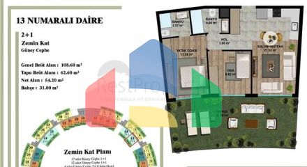 Инвестиционный проект в районе Алтынташ - Анталия Инвестиционный проект в районе Алтынташ - Анталия