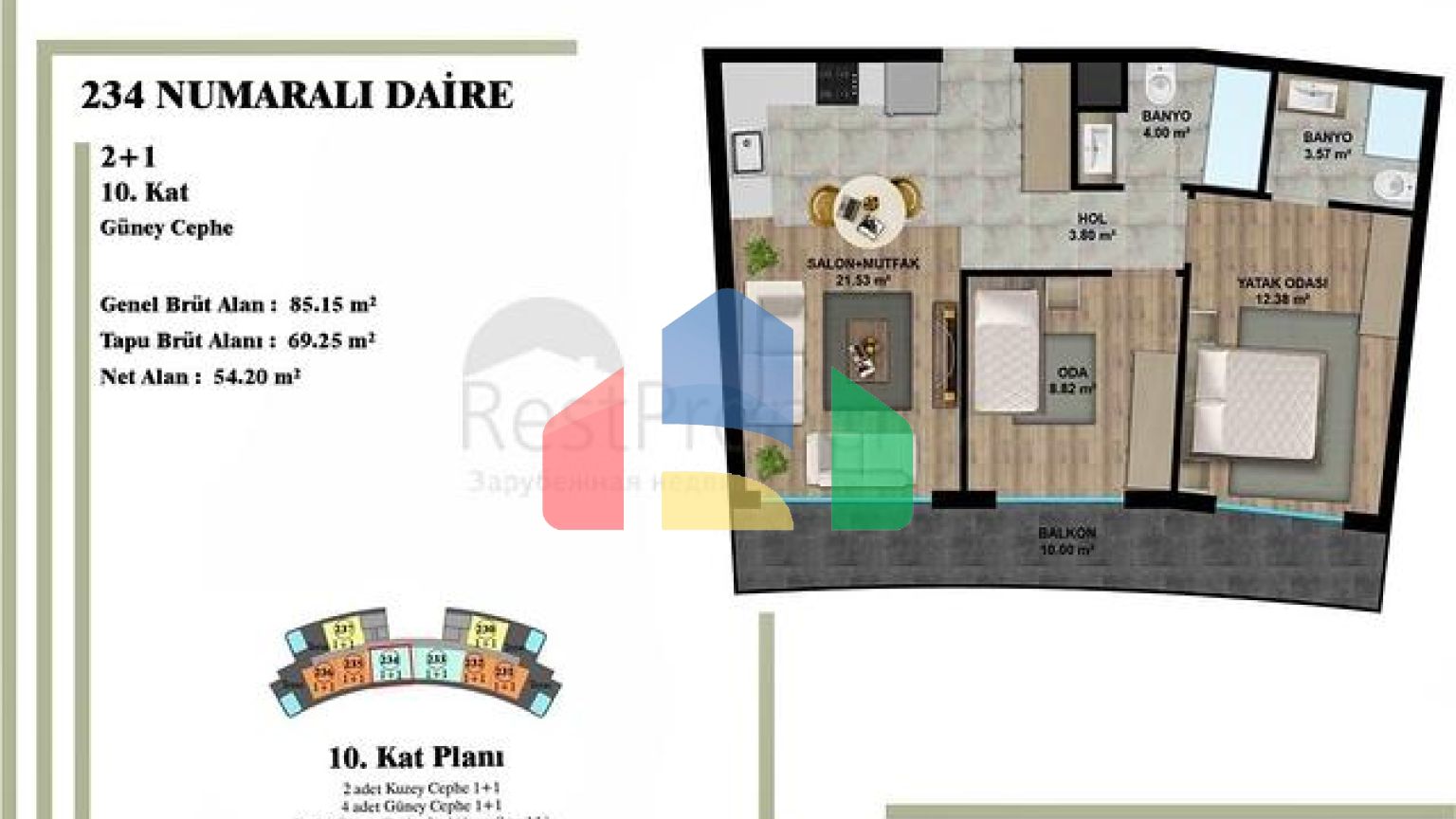 Инвестиционный проект в районе Алтынташ - Анталия