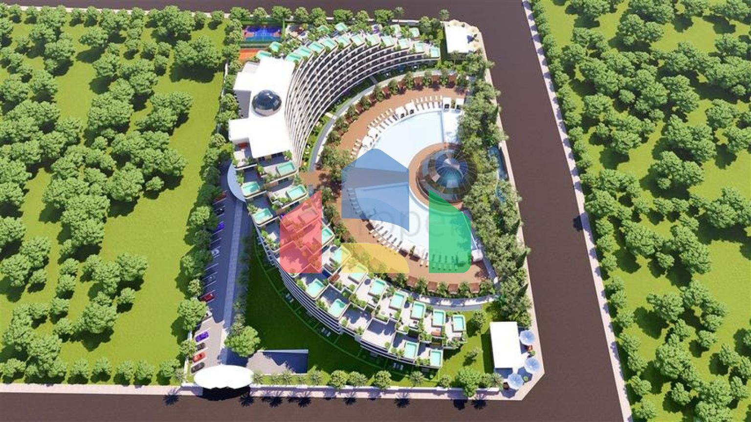 Инвестиционный проект в районе Алтынташ - Анталия