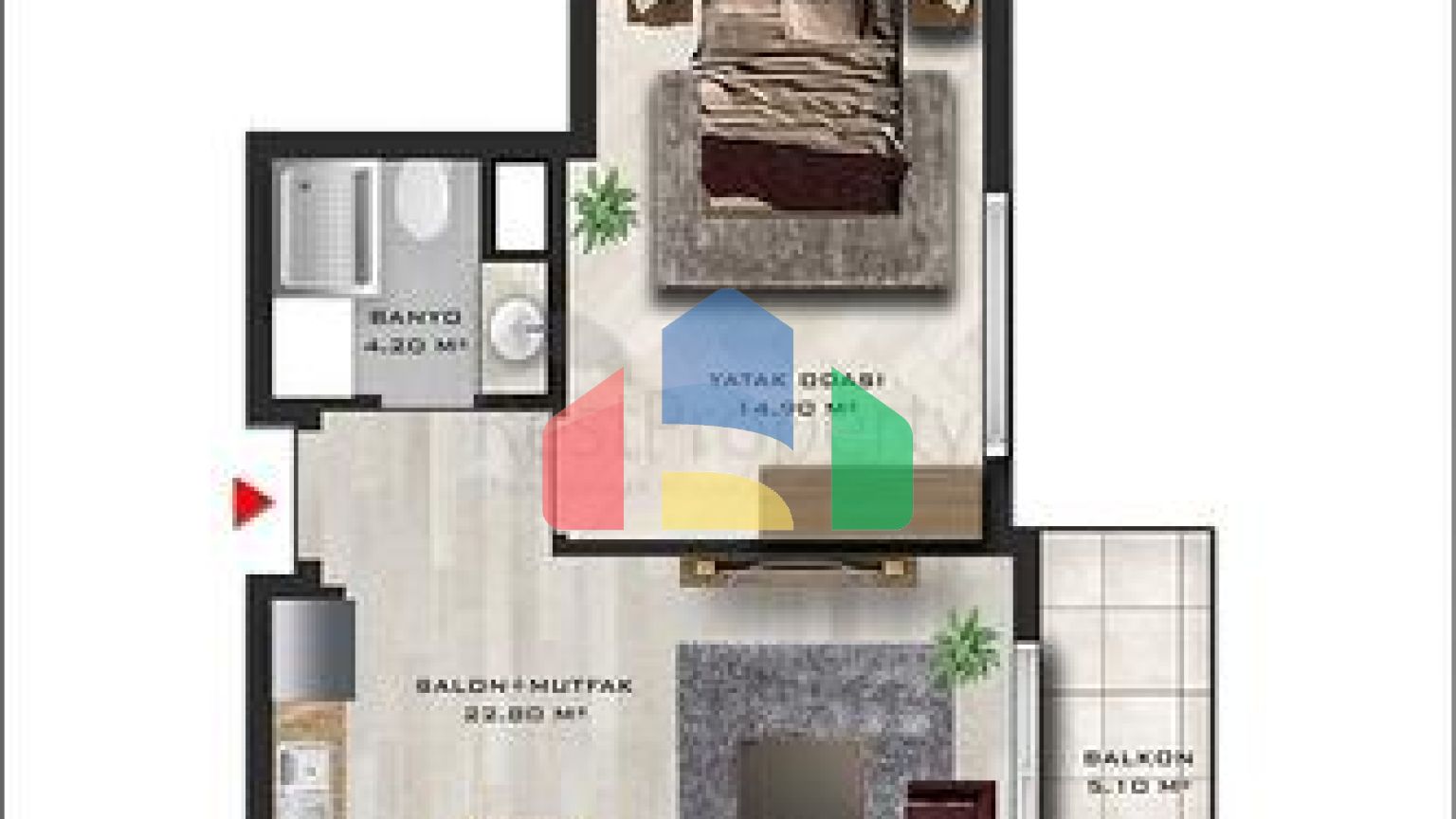 Інвестиційний проект в мікрорайоні Алтинташ-Анталія