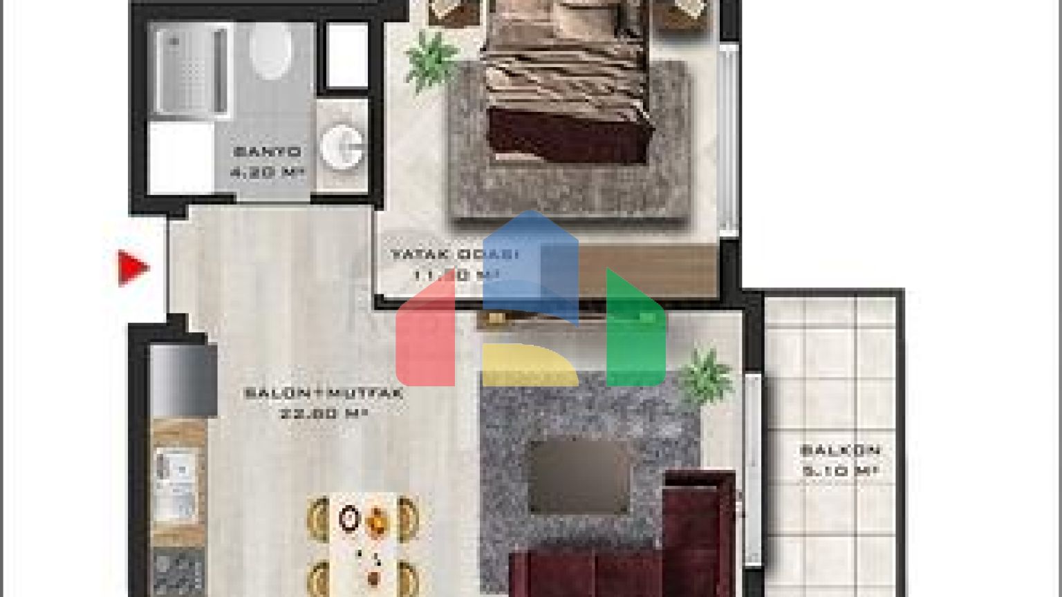 Інвестиційний проект в мікрорайоні Алтинташ-Анталія