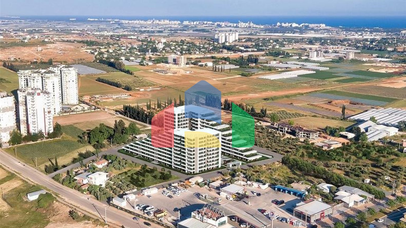 Інвестиційний проект, що будується в районі Алтинташ-Анталія