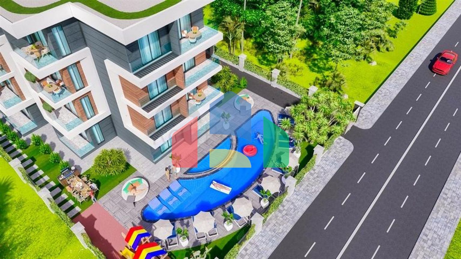 Инвестиционный проект в районе Алтынташ - Анталия