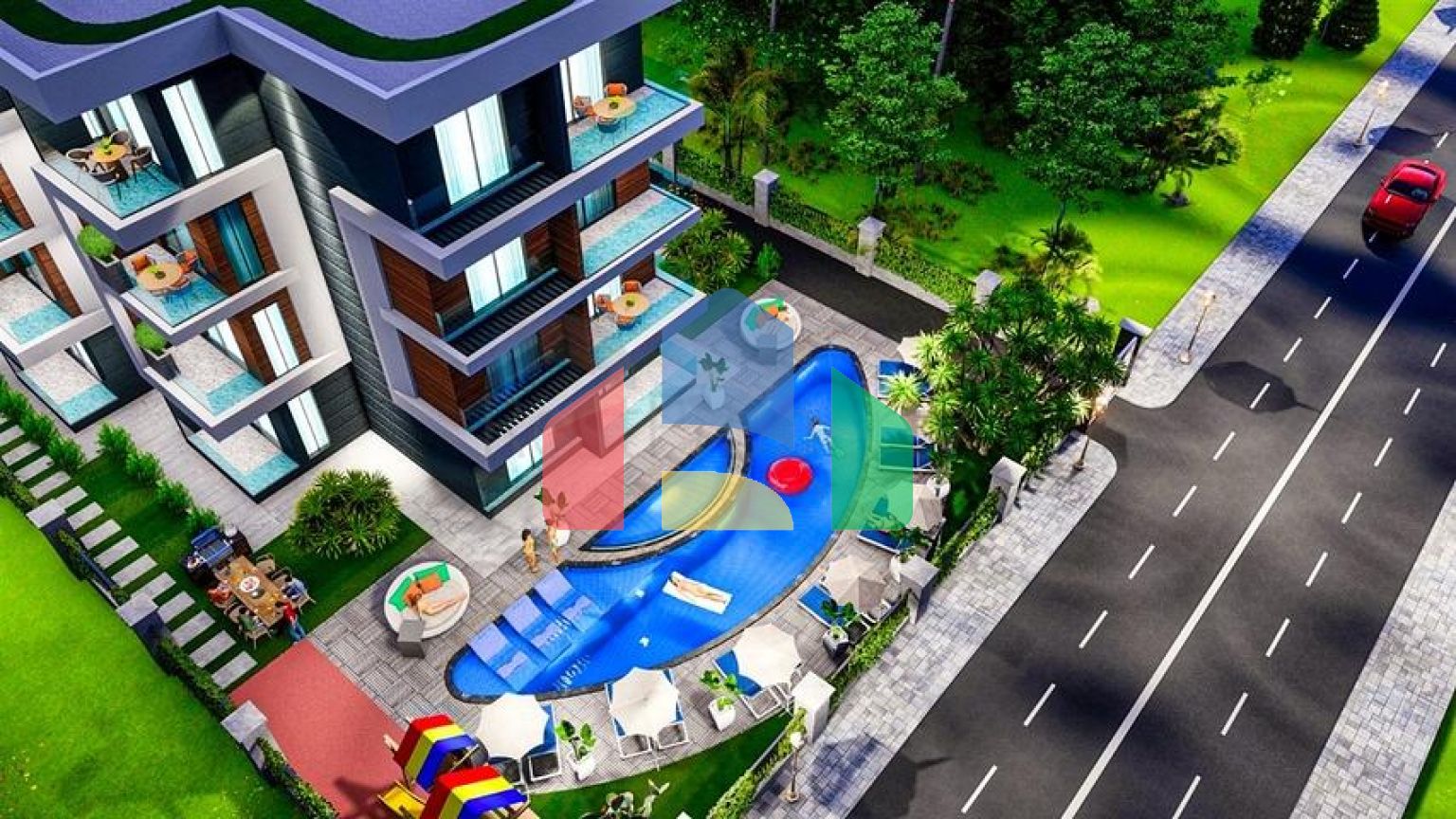 Инвестиционный проект в районе Алтынташ - Анталия