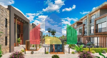 Квартира планировки 4+1 в районе Алтынташ - Анталия