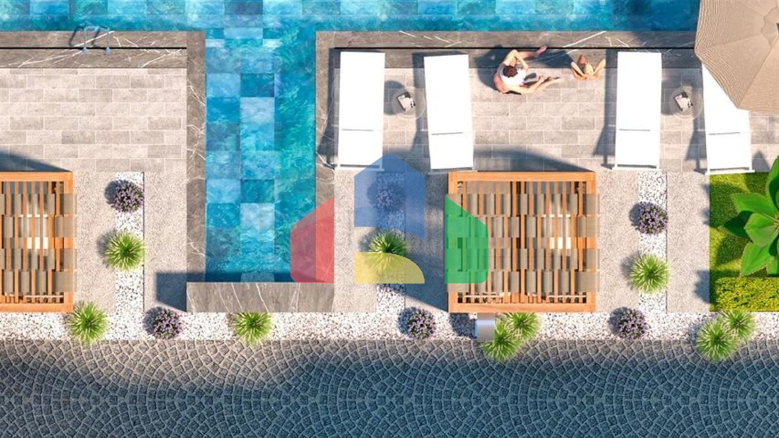 Квартира планировки 4+1 в районе Алтынташ - Анталия