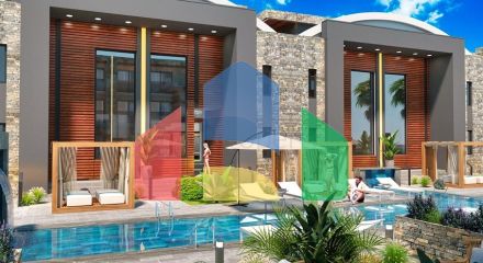 Квартира планировки 4+1 в районе Алтынташ - Анталия