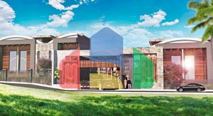 Квартира планировки 4+1 в районе Алтынташ - Анталия