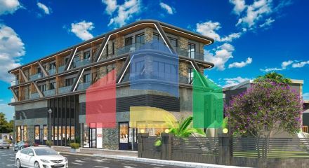 Квартира планировки 4+1 в районе Алтынташ - Анталия