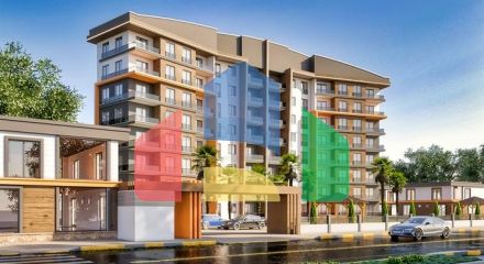 2+1 apartments in Altyntas - Antalya neighborhood