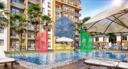 2+1 apartments in Altyntas - Antalya neighborhood