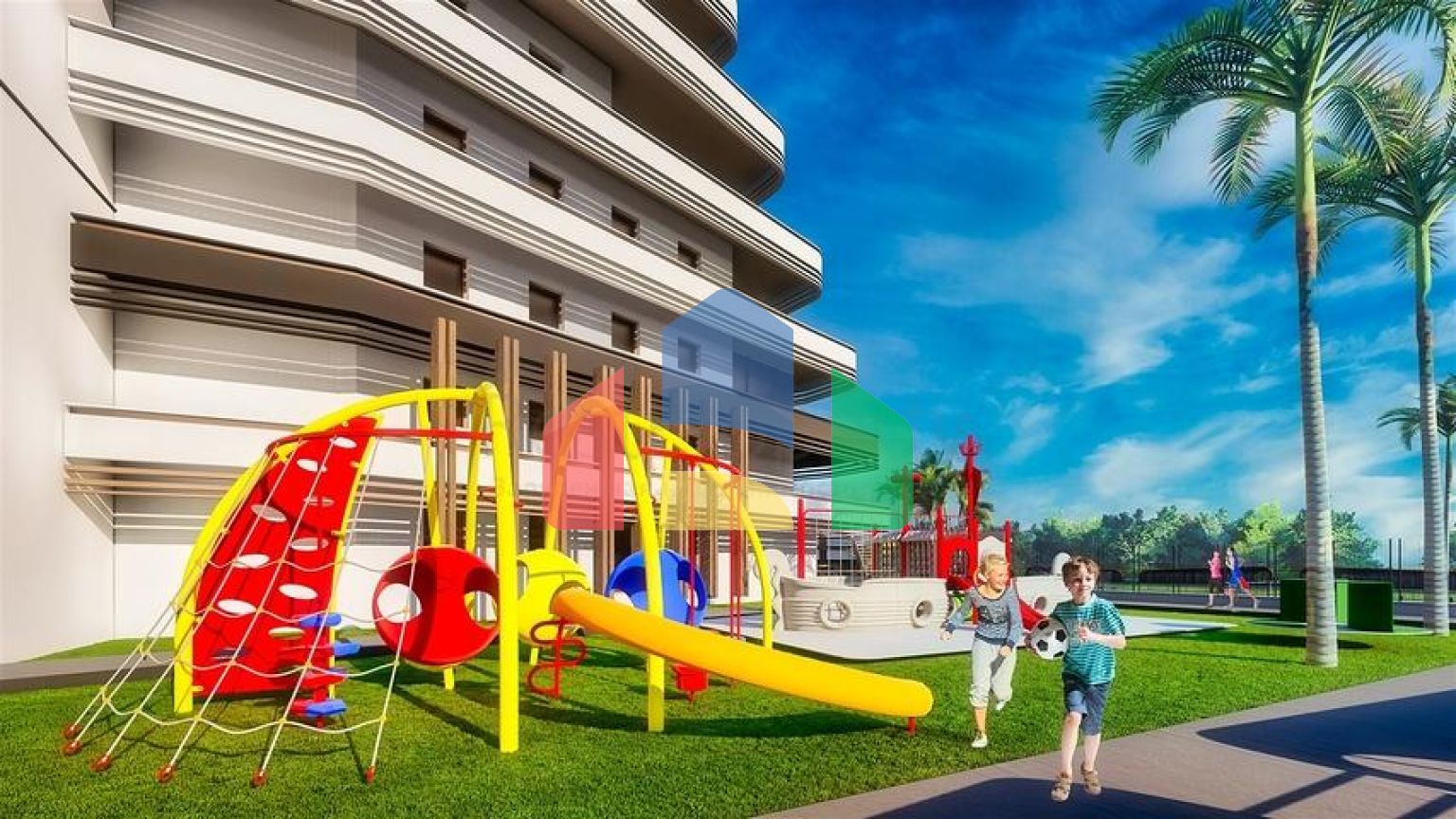 Квартира планування 1 + 1 в районі Алтинташ - Анталія