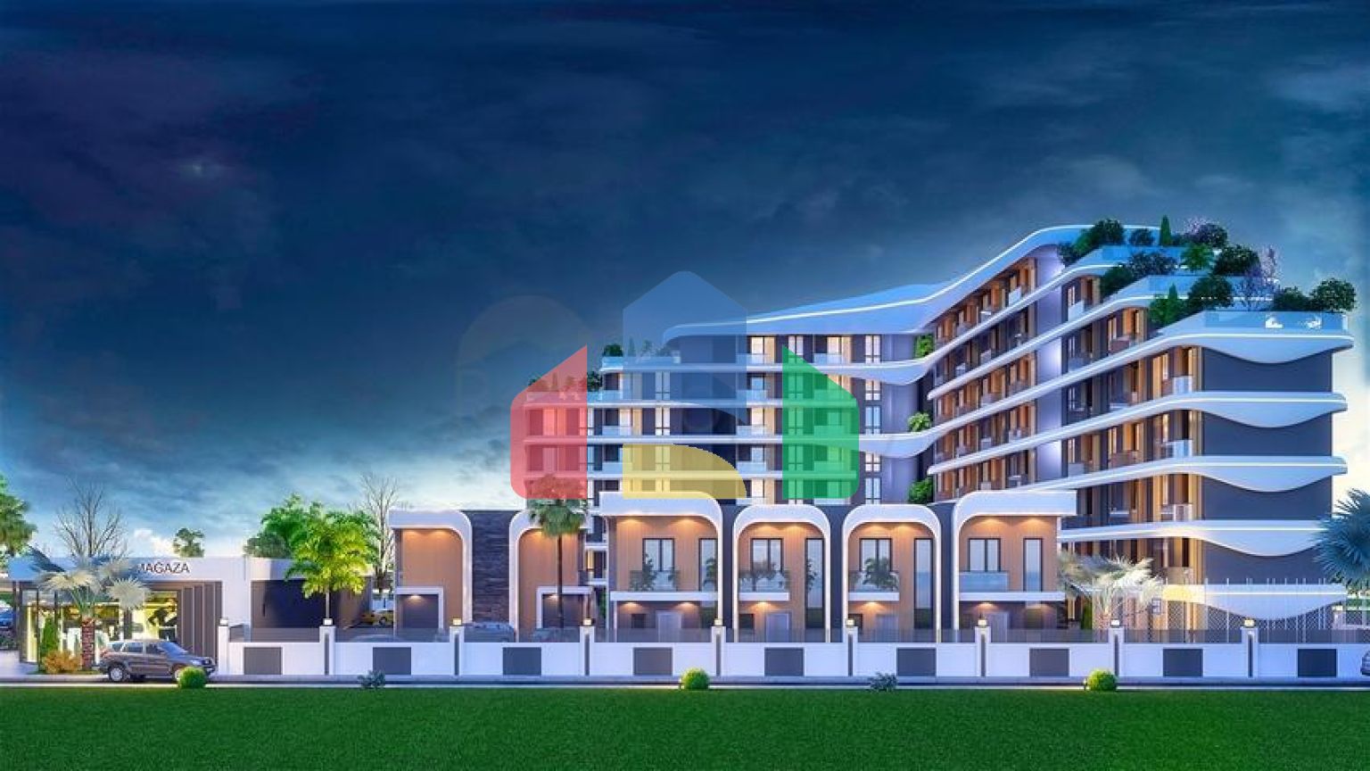 Инвестиционный проект в районе Алтынташ - Анталия