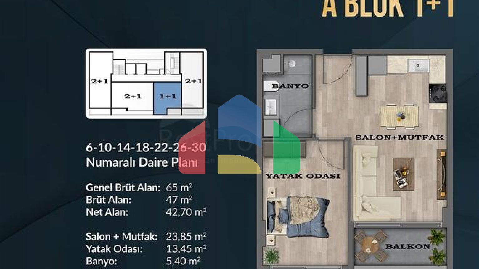 Инвестиционный проект в районе Алтынташ - Анталия