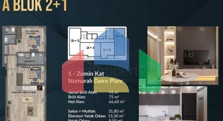 Инвестиционный проект в районе Алтынташ - Анталия