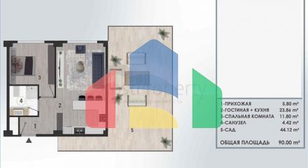 Інвестиційний проект в районі Алтинташ-Анталія