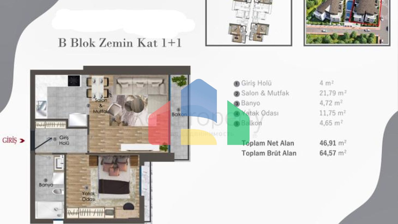 Інвестиційний проект в районі Алтинташ-Анталія