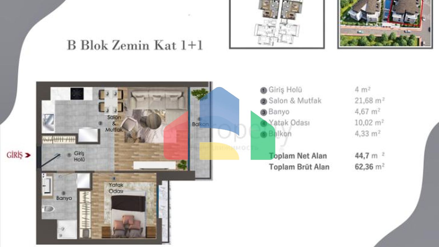 Інвестиційний проект в районі Алтинташ-Анталія