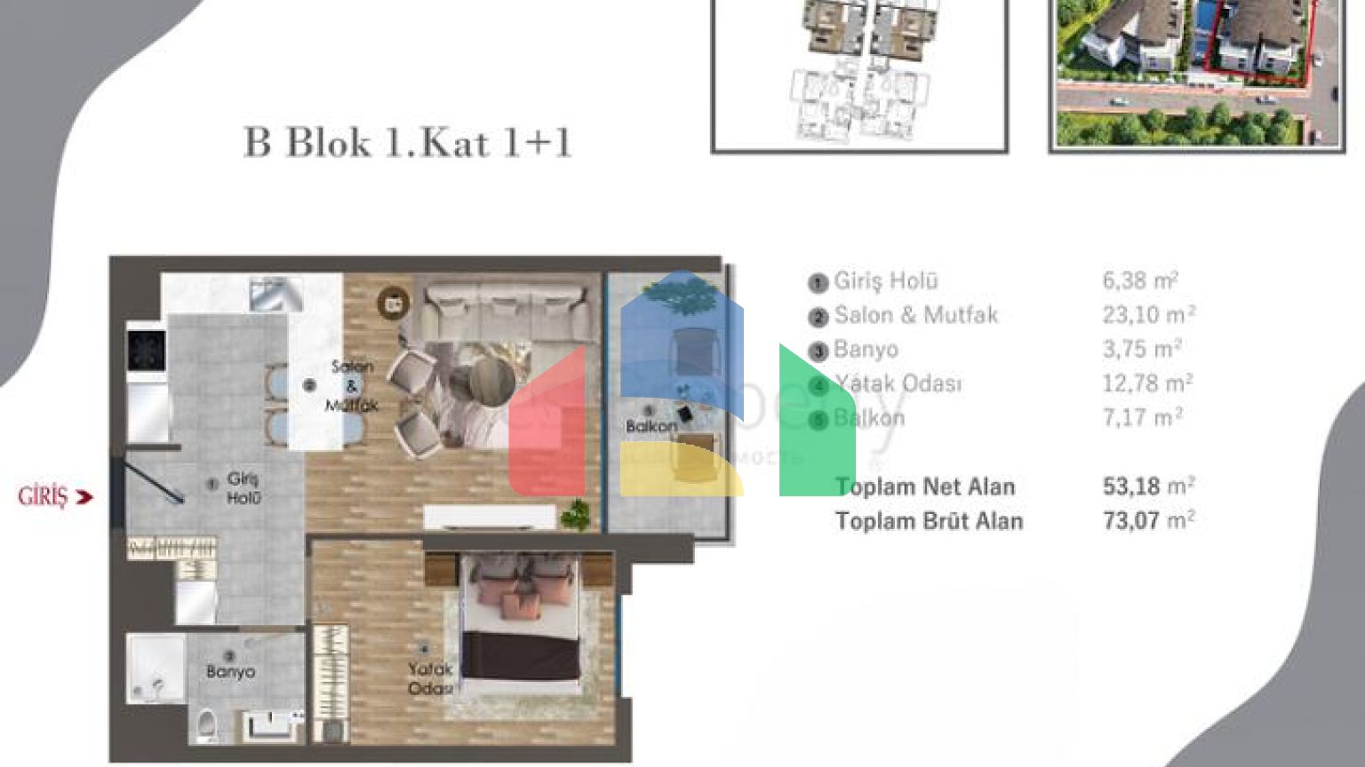 Інвестиційний проект в районі Алтинташ-Анталія