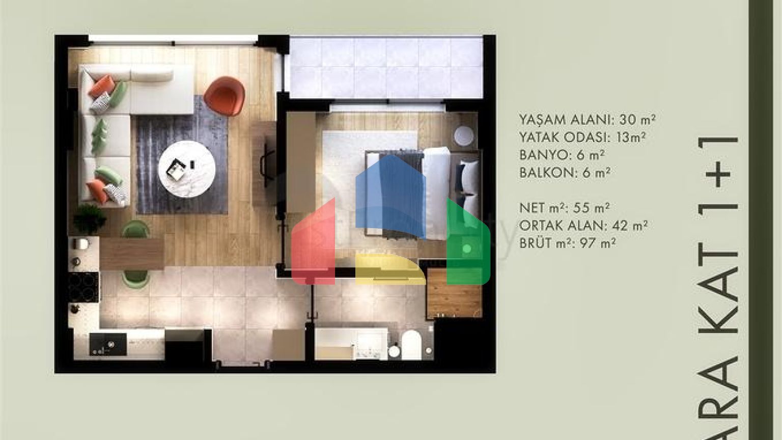 Інвестиційний проект в районі Алтинташ-Анталія