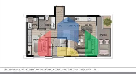 Инвестиционный проект в районе Алтынташ - Анталия Инвестиционный проект в районе Алтынташ - Анталия