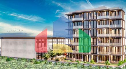 Інвестиційний проект в районі Алтинташ - Анталія, що розвивається