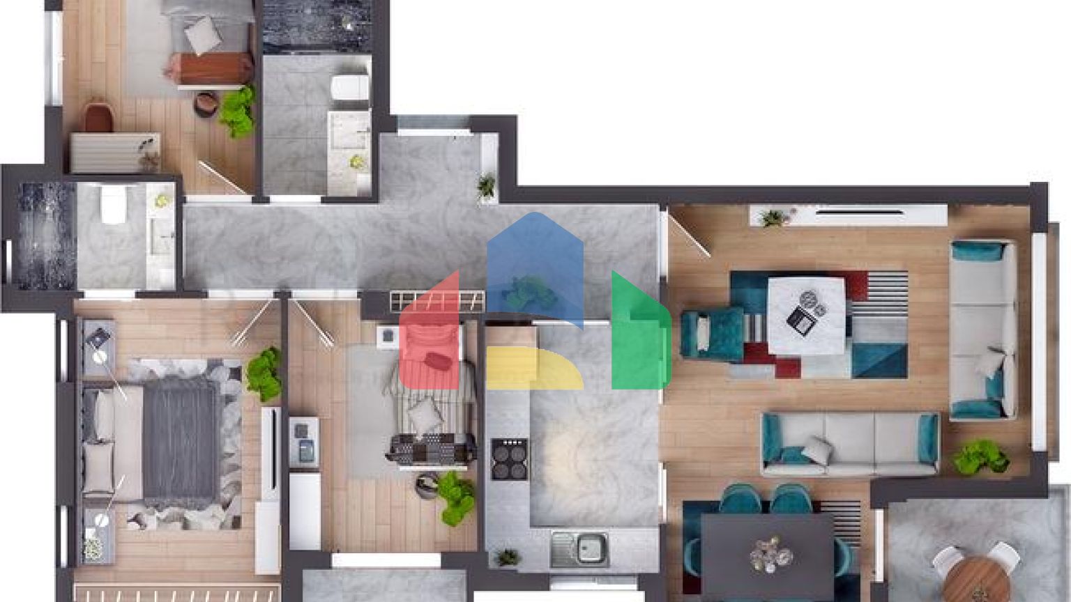 Новый инвестиционный проект в районе Алтынташ - Анталия