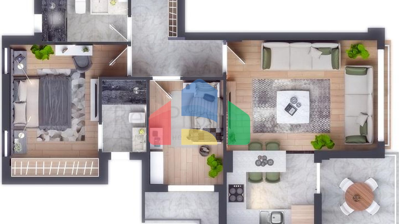 Новый инвестиционный проект в районе Алтынташ - Анталия