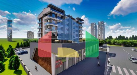 Commercial premises in the Altyntas - Antalya area are for sale
