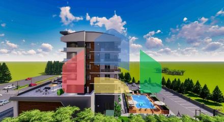 Commercial premises in the Altyntas - Antalya area are for sale