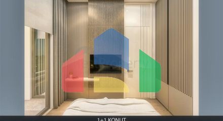 Квартира планування 1 + 1 в районі Алтинташ - Анталія