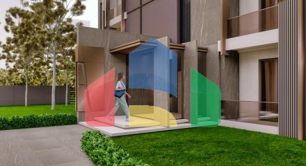 Квартири планування 1 + 1 і 2 + 1 в районі Алтинташ - Анталія